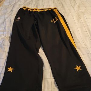 Nike Lakers Warm Up Pants.